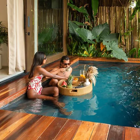 Private Villa With Pool - Kalani River Villas General Luna  Exterior photo